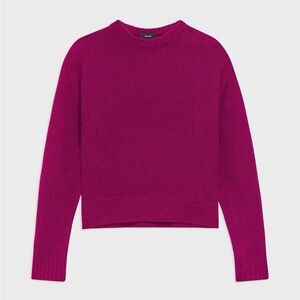 Theory Women's Pink Sweater
